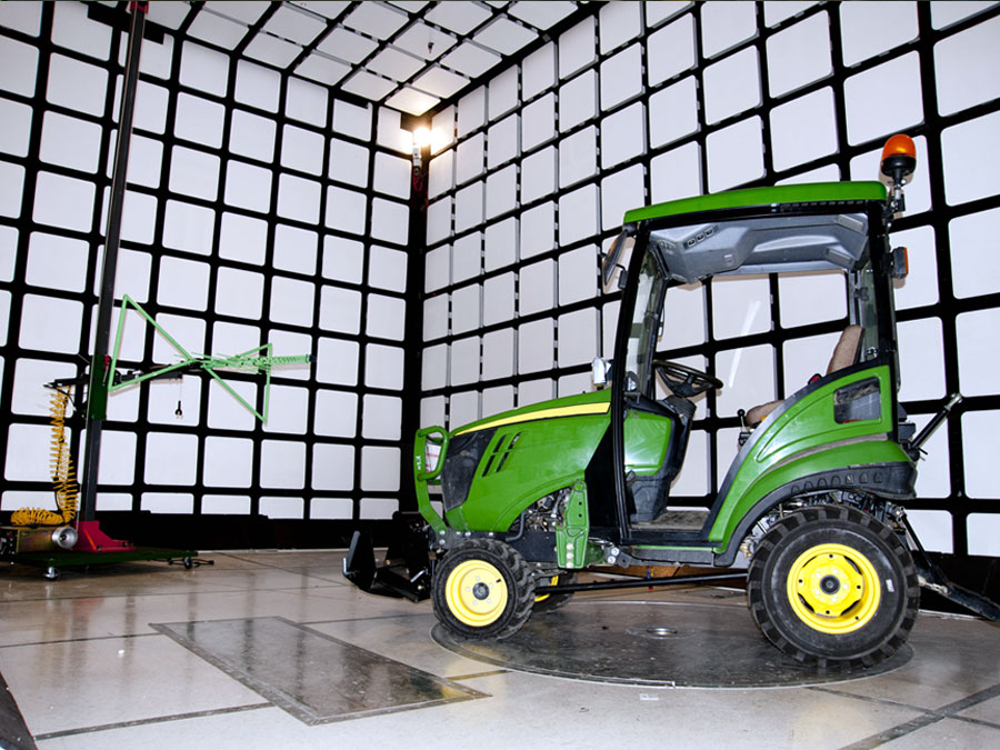 Heavy Equipment & Large Vehicle Support Services EMI Testing of vehicle