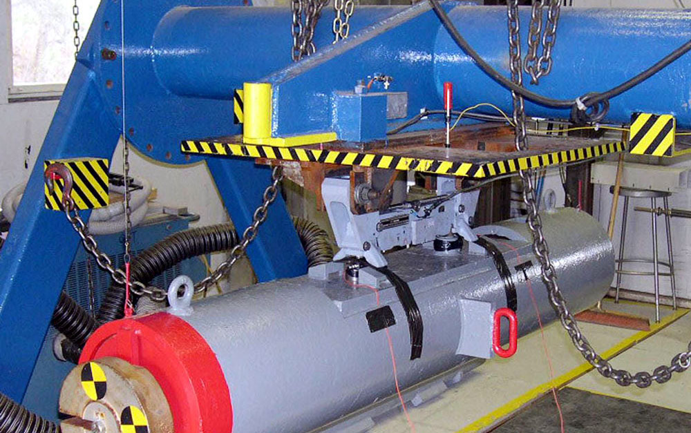 DTB Ordnance Release Testing Services Bomb in bomb rack