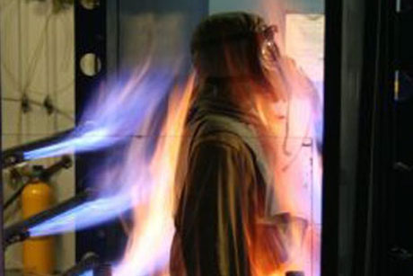 Safety & Survival Equipment Testing fire test chamber