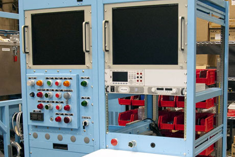 Test Stands rack of instrumentation